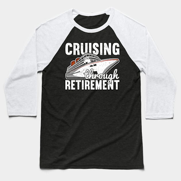 Cruise Baseball T-Shirt by medd.art